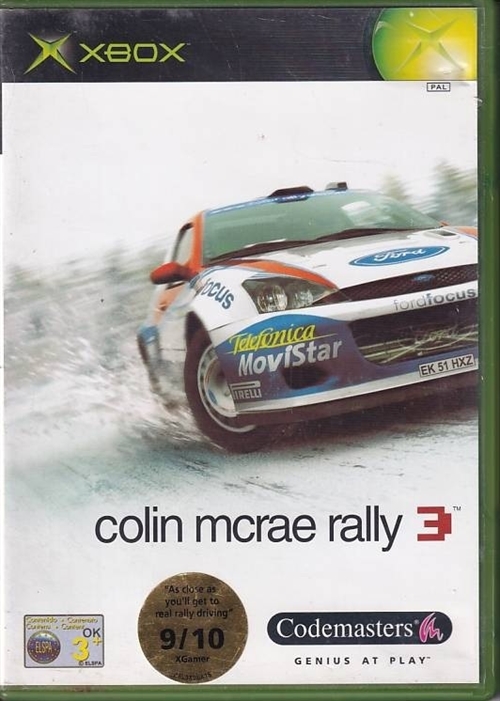 Colin Mcrae Rally 3 - XBOX (B Grade) (Genbrug)